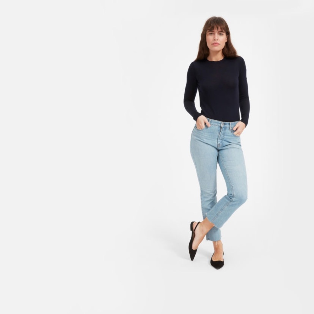 Everlane Editor Slingback Sz 8 Black